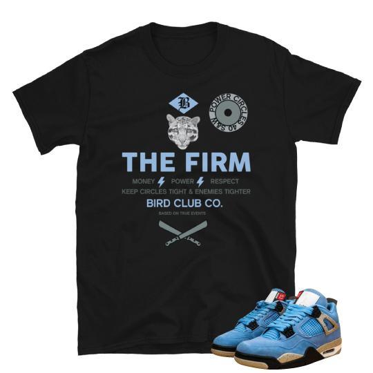 Retro Jordan 4 UNC shirt - Sneaker Tees to match Air Jordan Sneakers