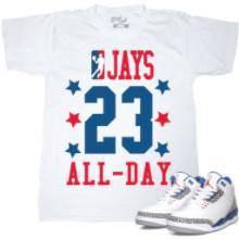 Air Jordan 3 shirt - Sneaker Tees to match Air Jordan Sneakers