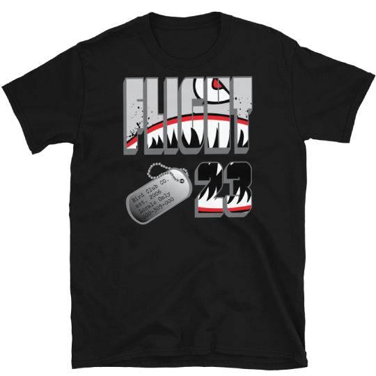RETRO 5 FLIGHT FIGHTER SHIRT - Sneaker Tees to match Air Jordan Sneakers
