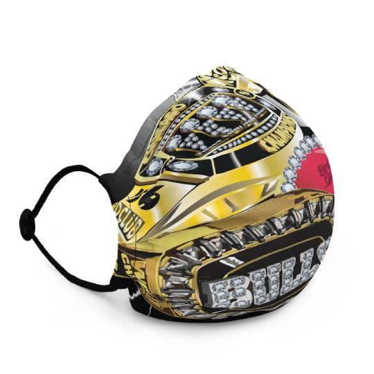 Jordan Rings Sneaker Face Mask - Sneaker Tees to match Air Jordan Sneakers