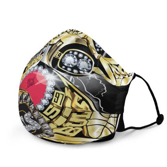 Jordan Rings Sneaker Face Mask - Sneaker Tees to match Air Jordan Sneakers