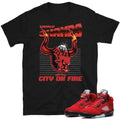 Raging Bulls Retro 5 Shirt - Sneaker Tees to match Air Jordan Sneakers