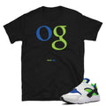 Huarache Scream Green Shirt - Sneaker Tees to match Air Jordan Sneakers