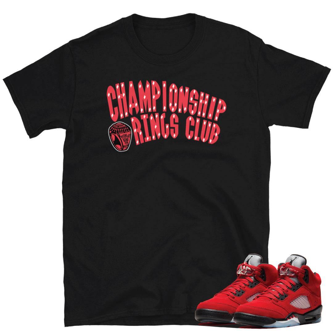 Retro 5 Raging Bulls Shirt - Sneaker Tees to match Air Jordan Sneakers