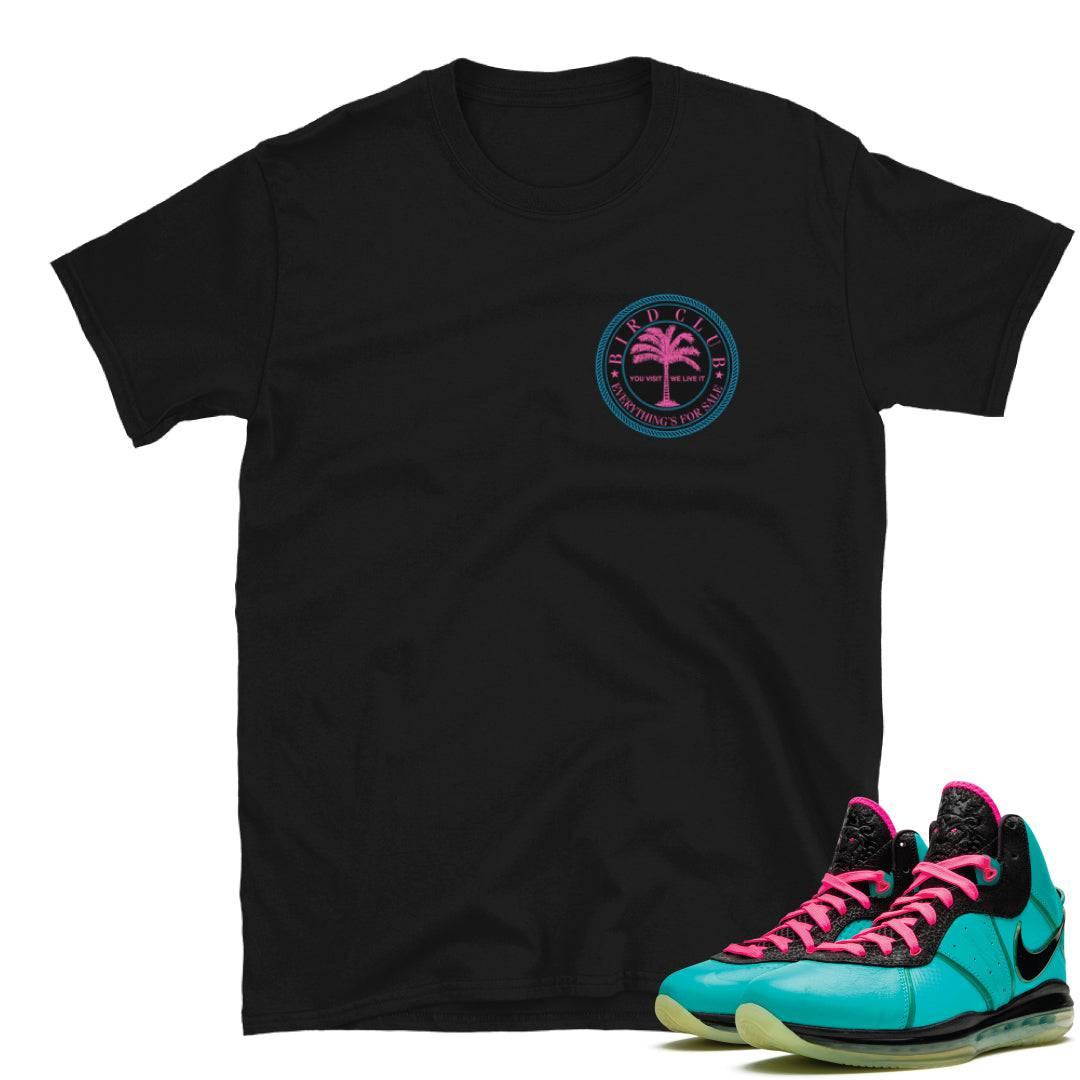 South Beach Lebron 8 Shirt - Sneaker Tees to match Air Jordan Sneakers