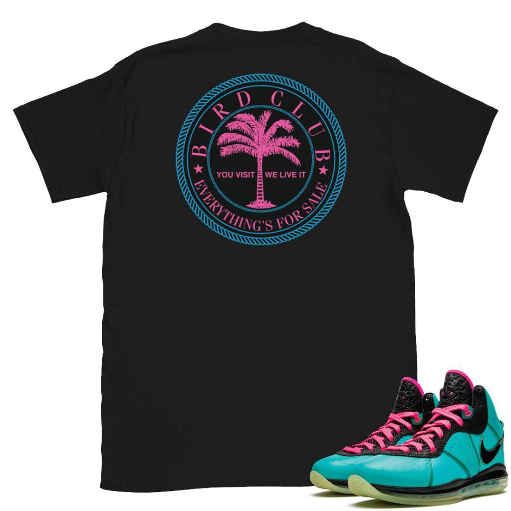 South Beach Lebron 8 Shirt - Sneaker Tees to match Air Jordan Sneakers