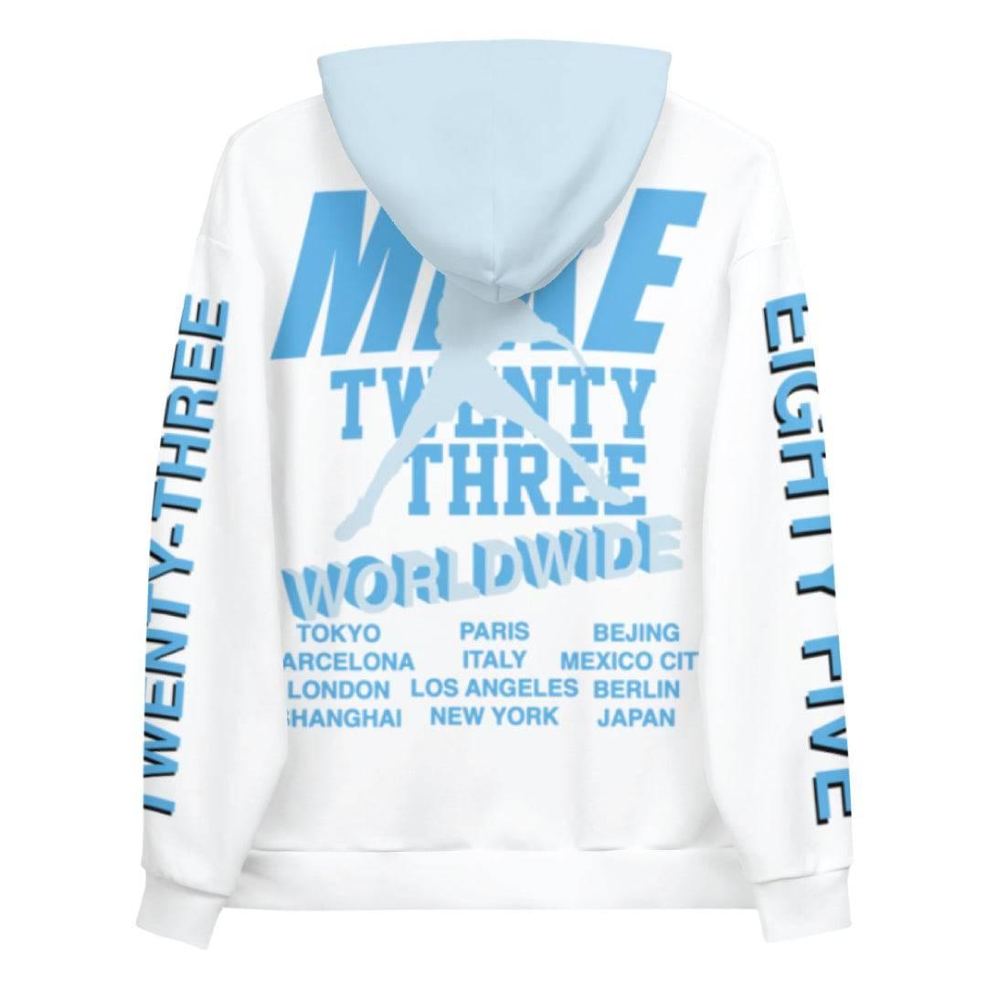 Retro 11 Legend Blue Hoody - Sneaker Tees to match Air Jordan Sneakers