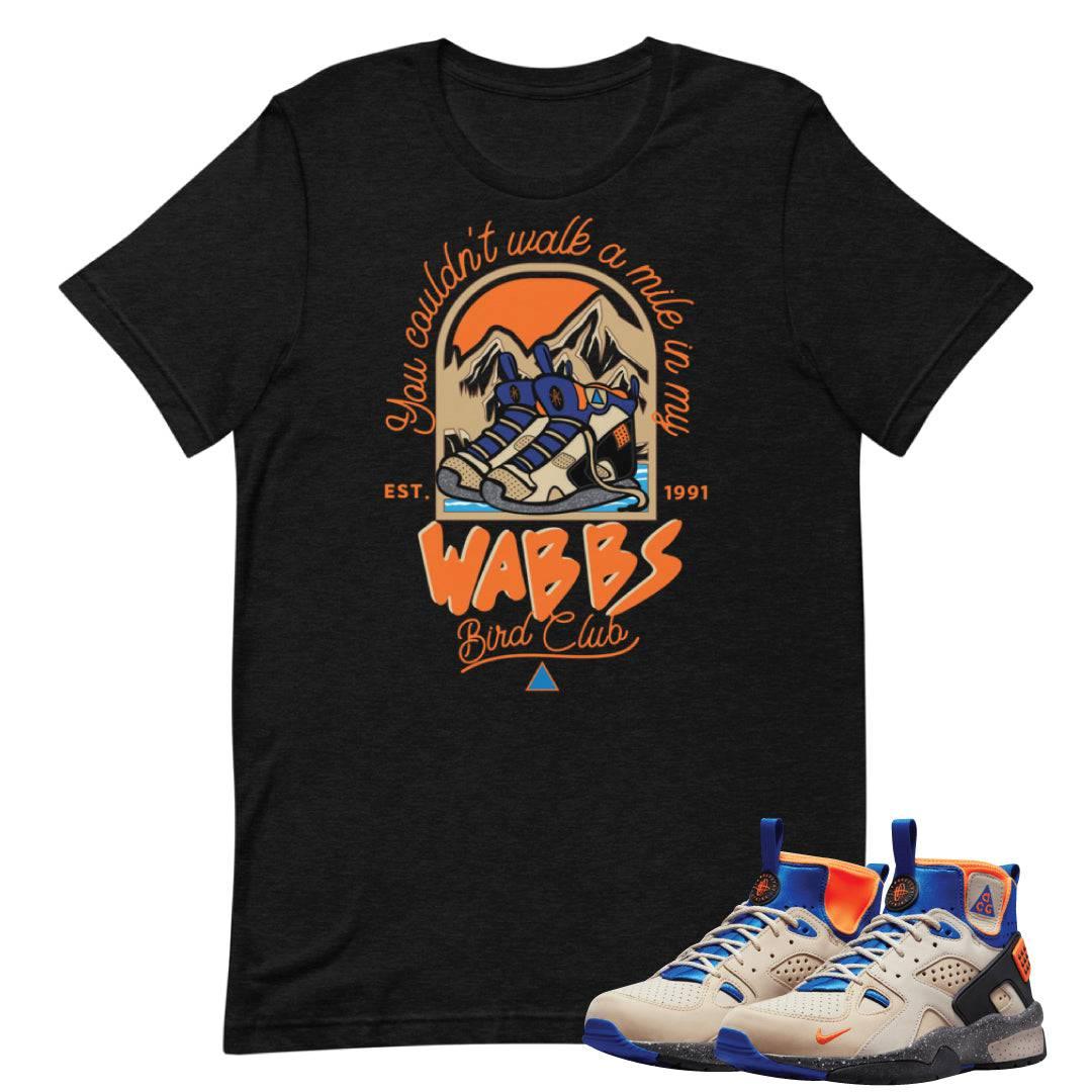 Air Mowabb Hiking Shirt - Sneaker Tees to match Air Jordan Sneakers