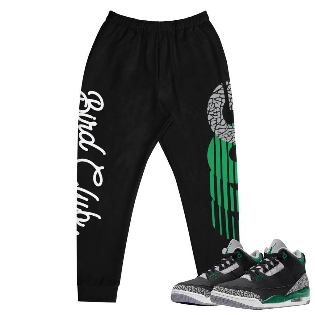 Retro 3 Pine Green Joggers - Sneaker Tees to match Air Jordan Sneakers