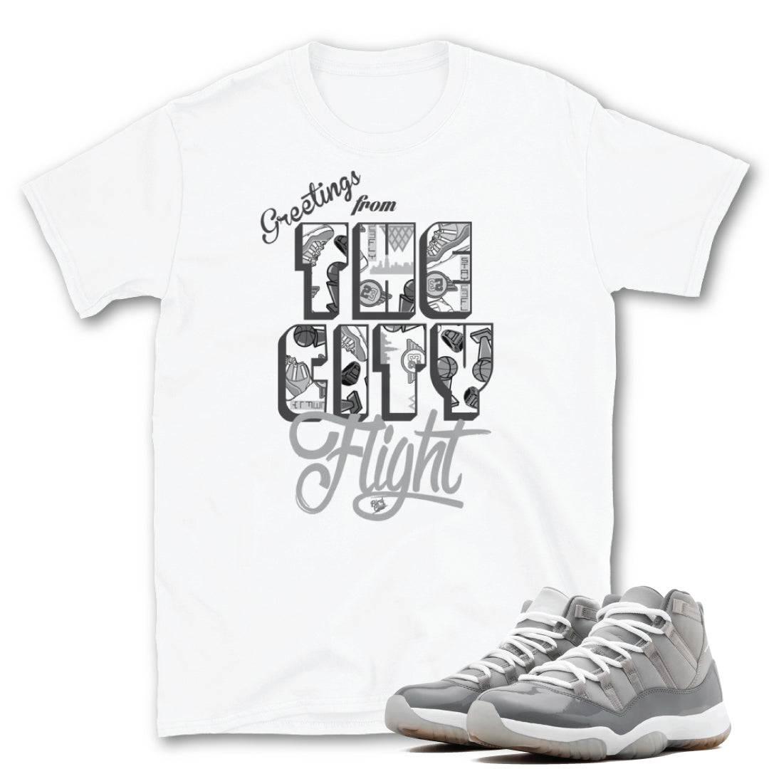 Retro 11 Cool Grey Shirt - Sneaker Tees to match Air Jordan Sneakers