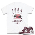 Retro OG 1 Bordeaux Shirt - Sneaker Tees to match Air Jordan Sneakers