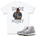 Retro 11 Cool Grey matching Shirt - Sneaker Tees to match Air Jordan Sneakers
