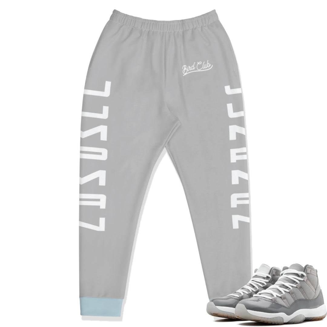 Retro 11 Cool Grey Joggers - Sneaker Tees to match Air Jordan Sneakers