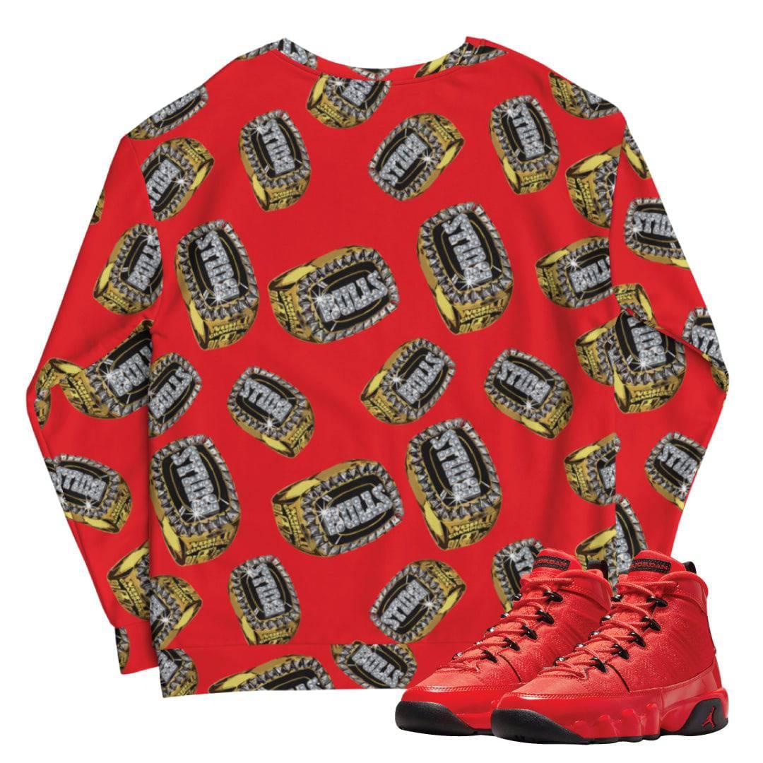Retro 9 Chile Red Shirt - Sneaker Tees to match Air Jordan Sneakers