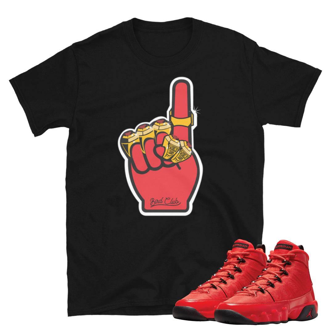 Retro 9 Chile Red Shirt - Sneaker Tees to match Air Jordan Sneakers