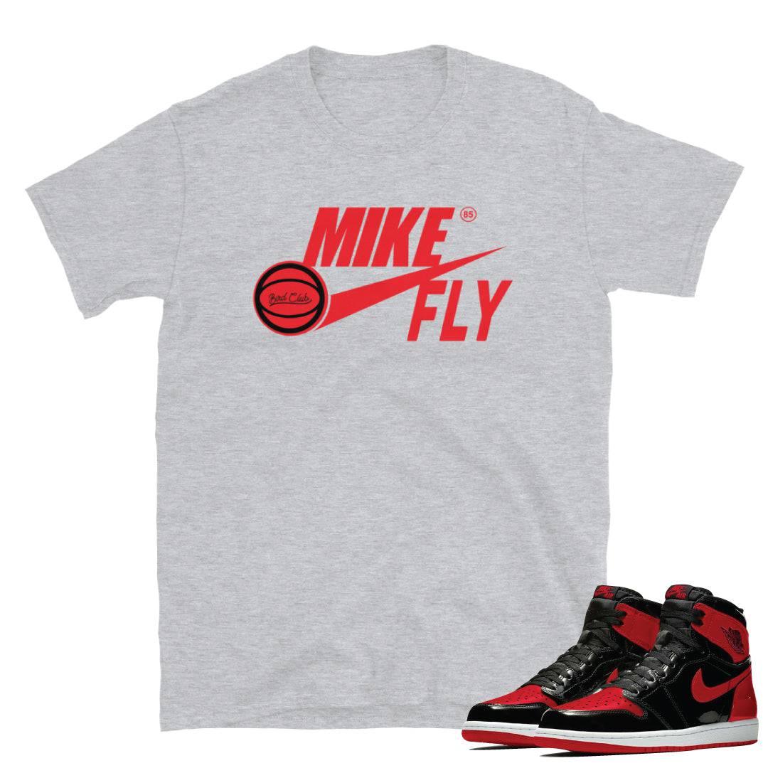 Retro 1 "Bred Patent" shirt - Sneaker Tees to match Air Jordan Sneakers