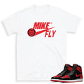 Retro 1 "Bred Patent" shirt - Sneaker Tees to match Air Jordan Sneakers