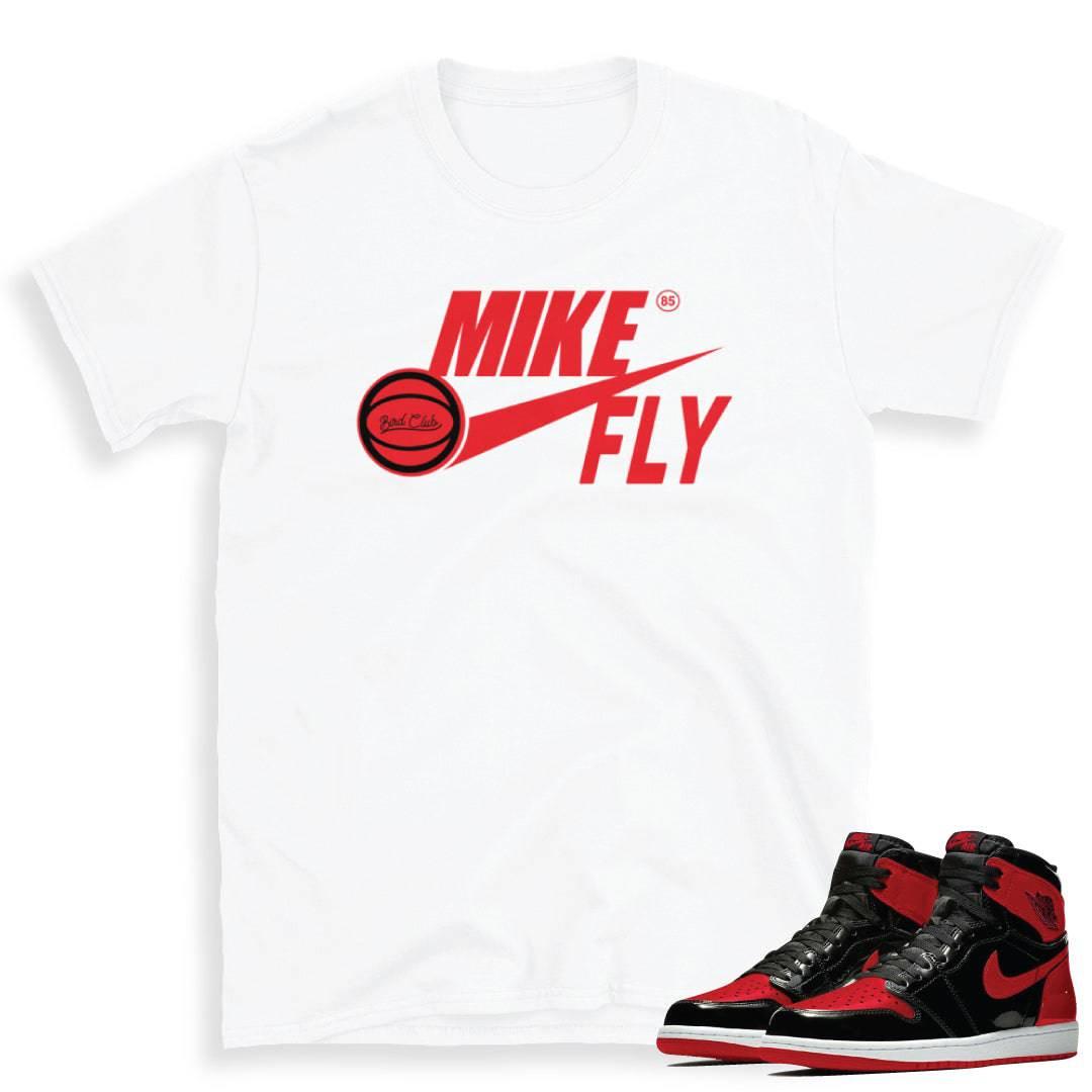 Retro 1 "Bred Patent" shirt - Sneaker Tees to match Air Jordan Sneakers