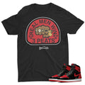 Retro 1 "Bred Patent" shirt - Sneaker Tees to match Air Jordan Sneakers