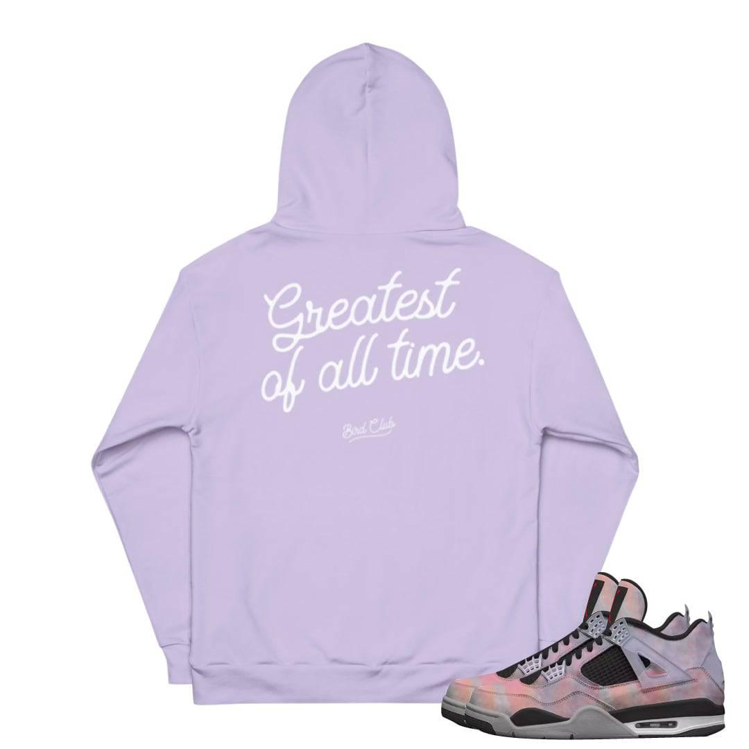 Retro 4 "Zen Master" Shirt Hoody - Sneaker Tees to match Air Jordan Sneakers