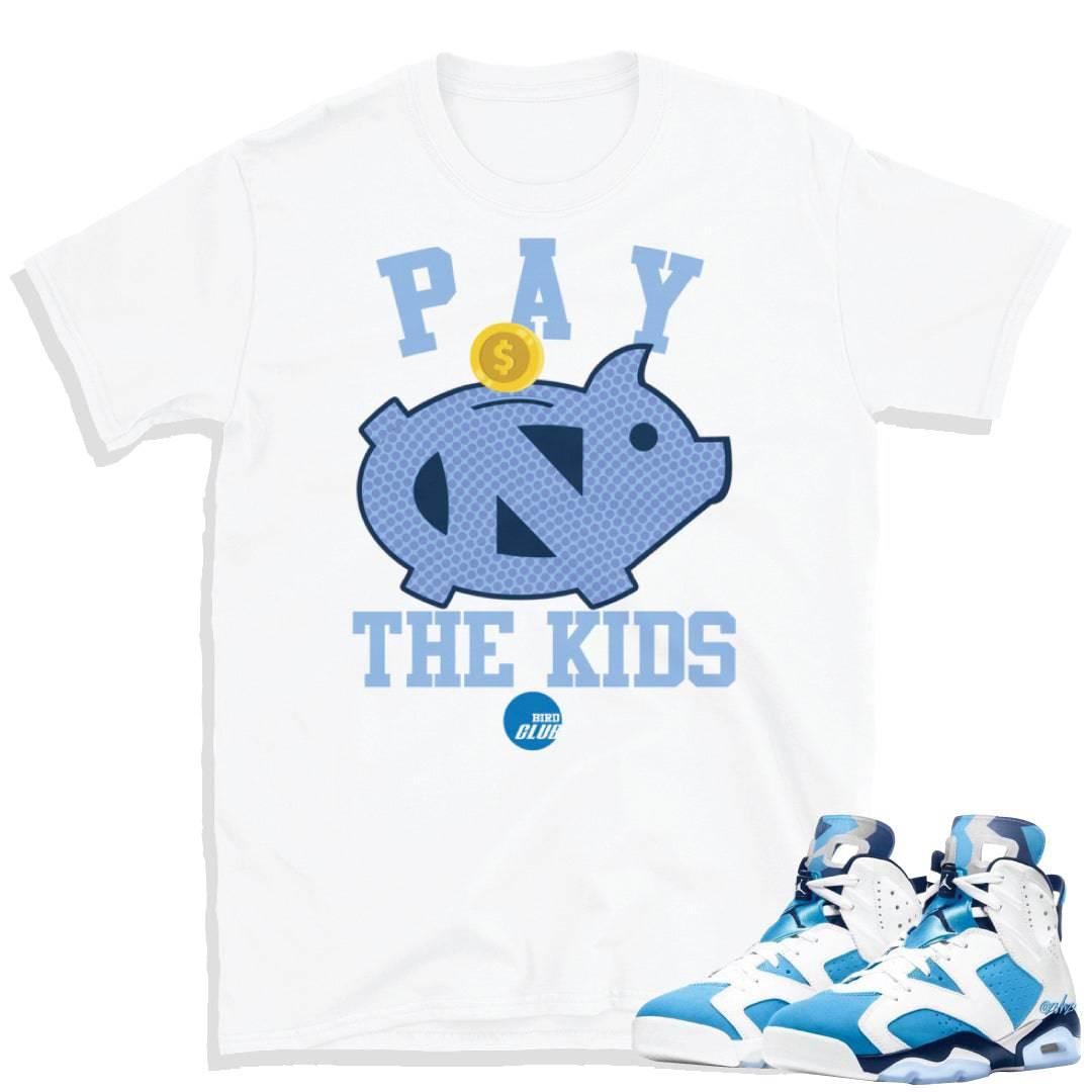 Retro 6 UNC Shirt - Sneaker Tees to match Air Jordan Sneakers