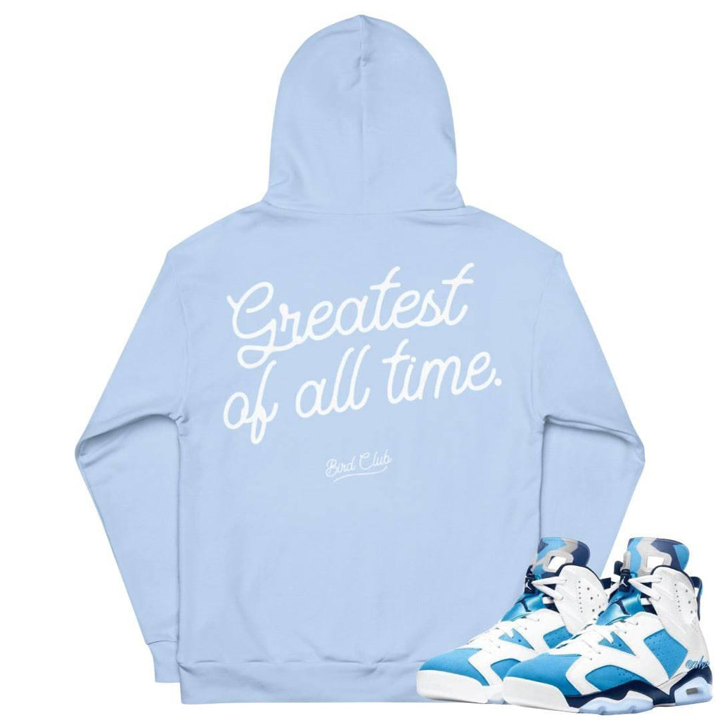 Retro 6 UNC Sweater - Sneaker Tees to match Air Jordan Sneakers