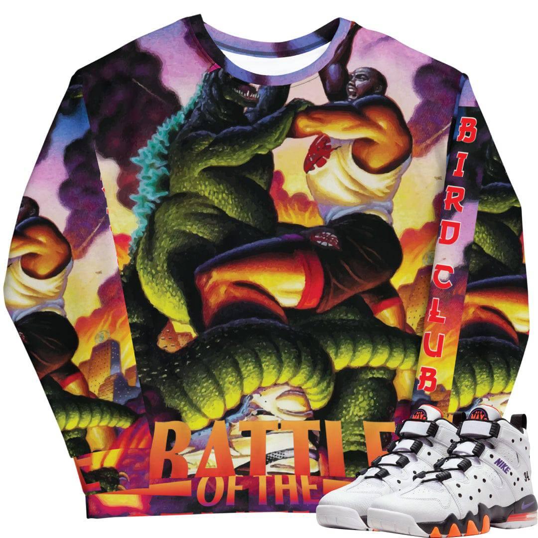 CB 94 Air Max Suns Godzilla Sweatshirt - Sneaker Tees to match Air Jordan Sneakers