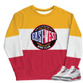 Retro 3 Cardinal Red Sweat Shirt - Sneaker Tees to match Air Jordan Sneakers