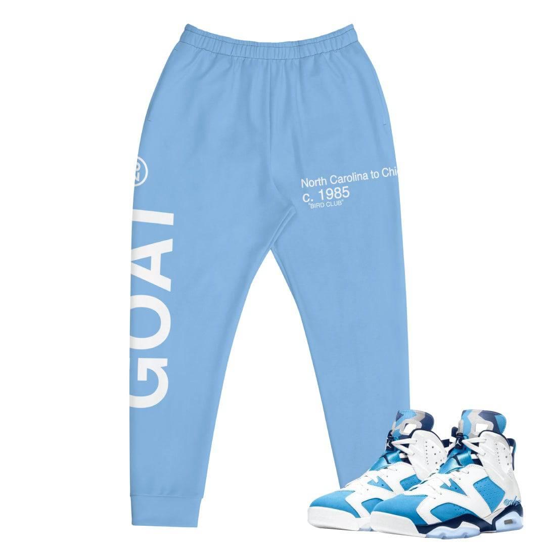 Retro 6 UNC Carolina Joggers - Sneaker Tees to match Air Jordan Sneakers