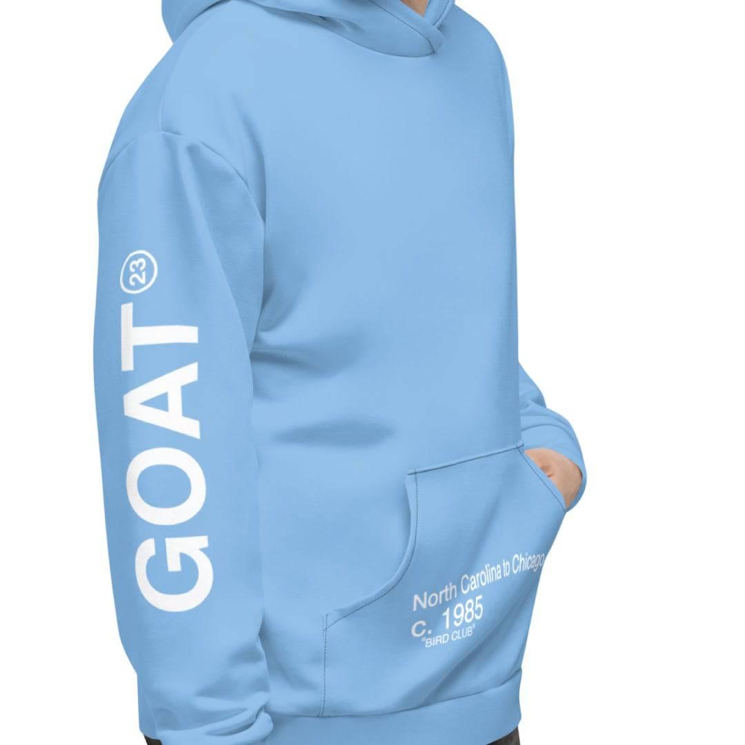 Retro 6 UNC Carolina Hoodie - Sneaker Tees to match Air Jordan Sneakers