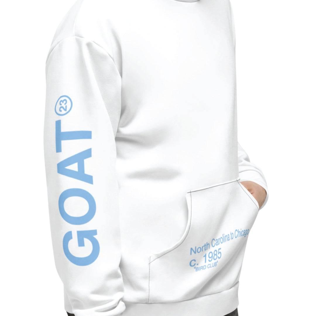 Retro 6 UNC Carolina Hoodie - Sneaker Tees to match Air Jordan Sneakers