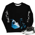 Retro 12 "Playoffs" Sweatshirt - Sneaker Tees to match Air Jordan Sneakers