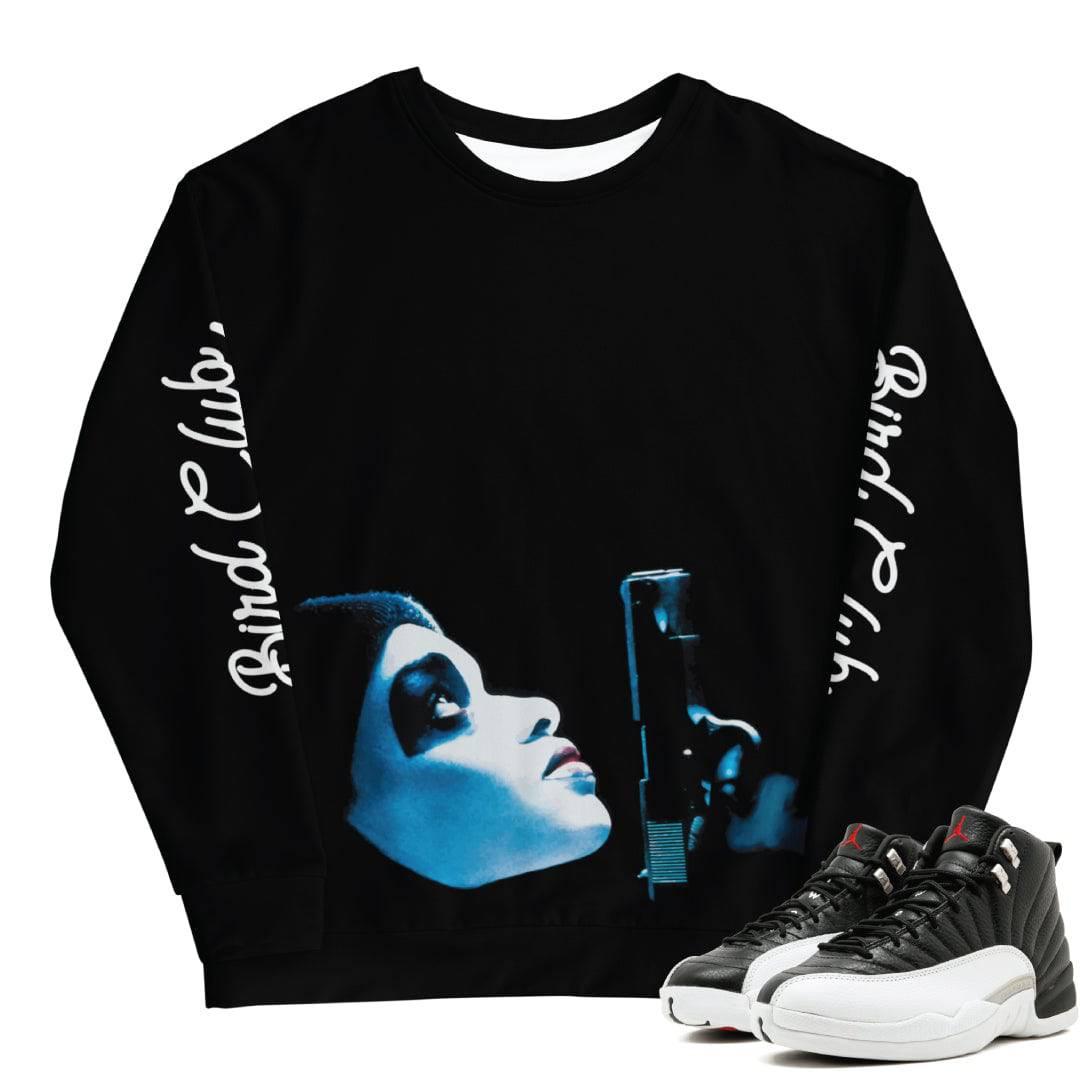 Retro 12 "Playoffs" Sweatshirt - Sneaker Tees to match Air Jordan Sneakers