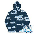 Retro 6 UNC Carolina Hoodie - Sneaker Tees to match Air Jordan Sneakers