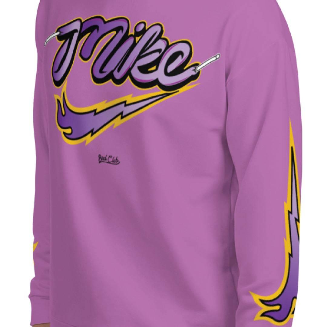 Retro 1 Sneaker Brotherhood Volt sweatshirt - Sneaker Tees to match Air Jordan Sneakers