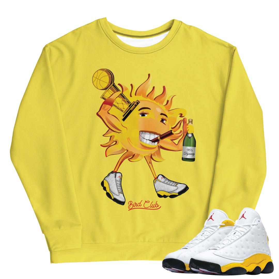 Retro 13 "Del Sol" Sweatshirt - Sneaker Tees to match Air Jordan Sneakers