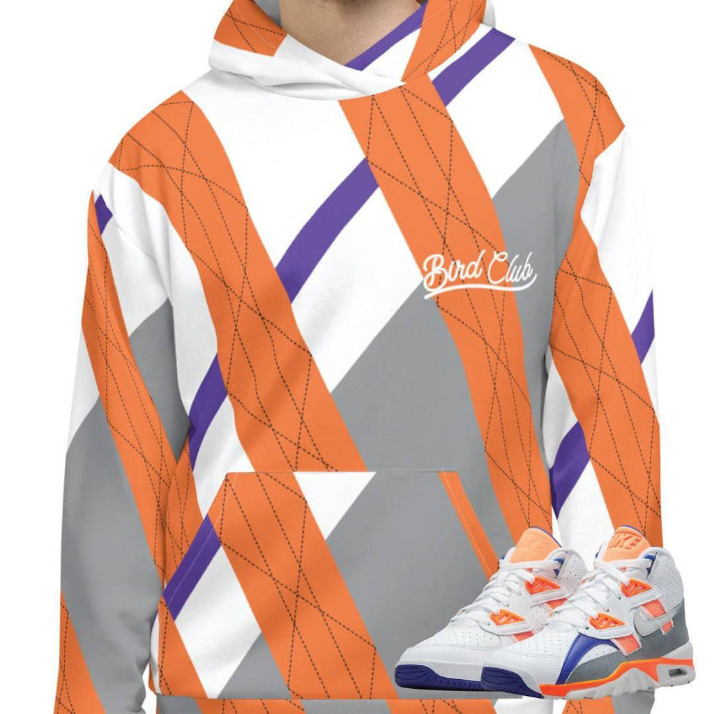 Air Trainer Bo Jackson pattern Hoodie - Sneaker Tees to match Air Jordan Sneakers