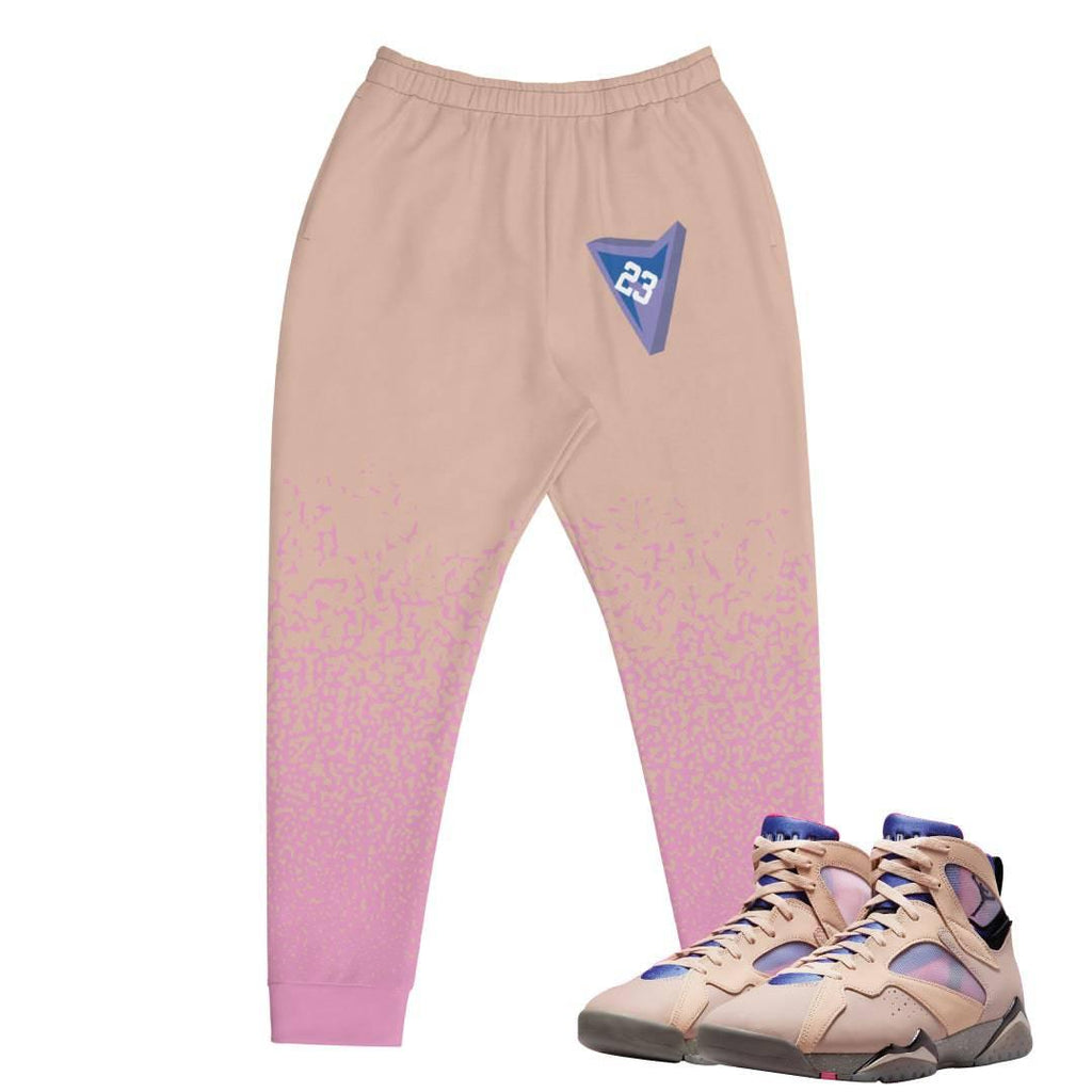 Retro 7 "Saphire/Shimmer" Joggers - Sneaker Tees to match Air Jordan Sneakers