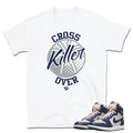 Retro 1 High 85 Georgetown Shirt - Sneaker Tees to match Air Jordan Sneakers