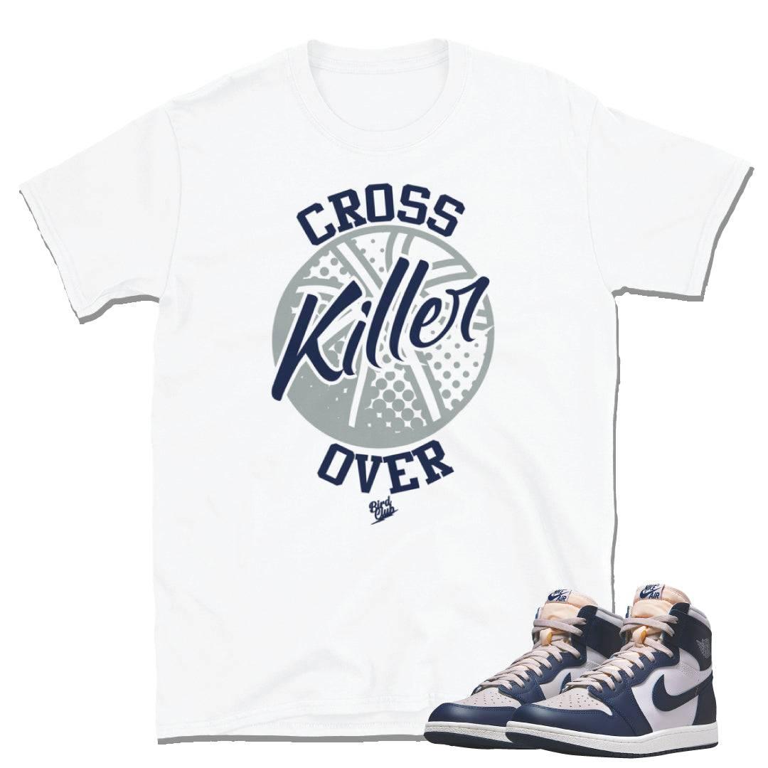 Retro 1 High 85 Georgetown Shirt - Sneaker Tees to match Air Jordan Sneakers