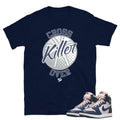Retro 1 High 85 Georgetown Shirt - Sneaker Tees to match Air Jordan Sneakers