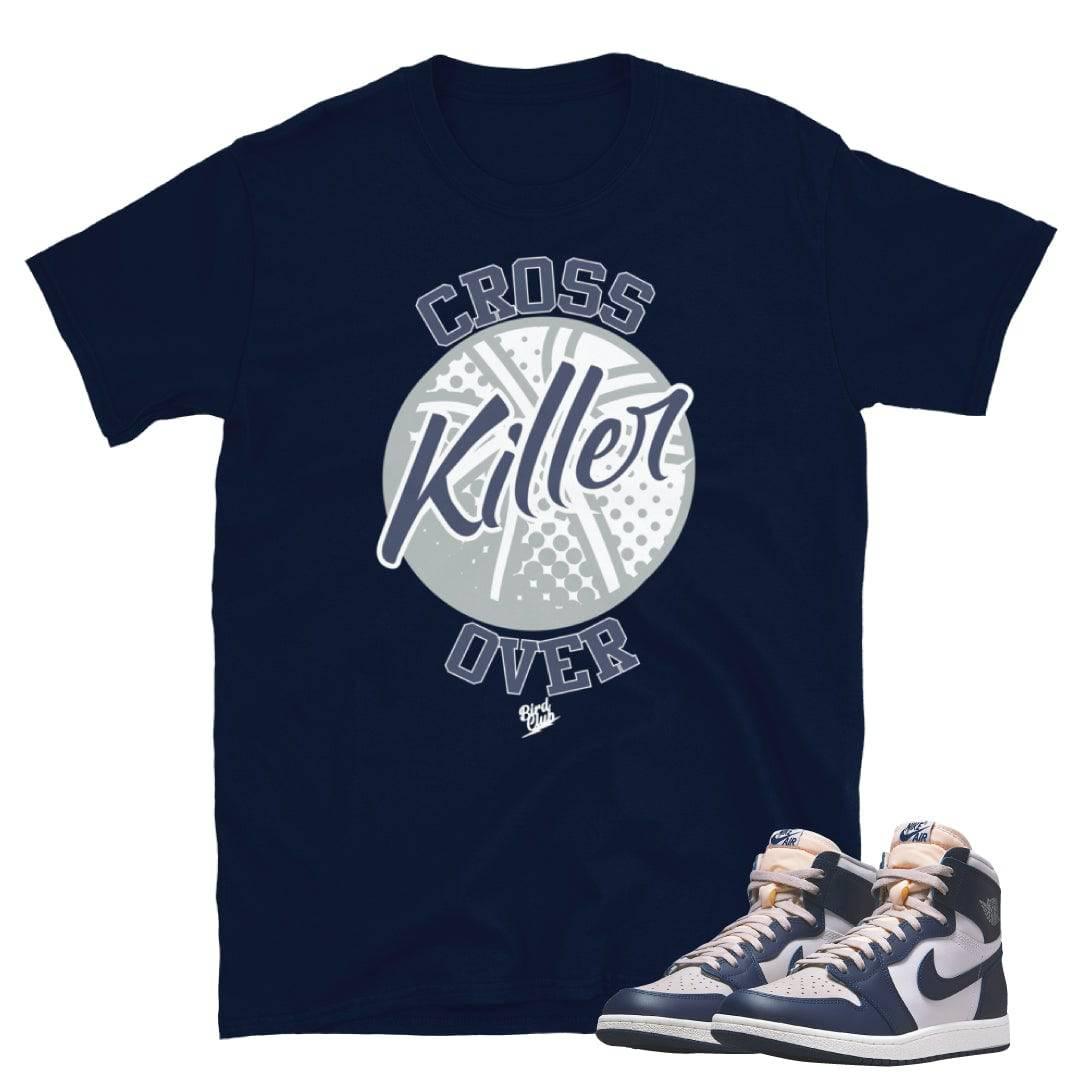 Retro 1 High 85 Georgetown Shirt - Sneaker Tees to match Air Jordan Sneakers