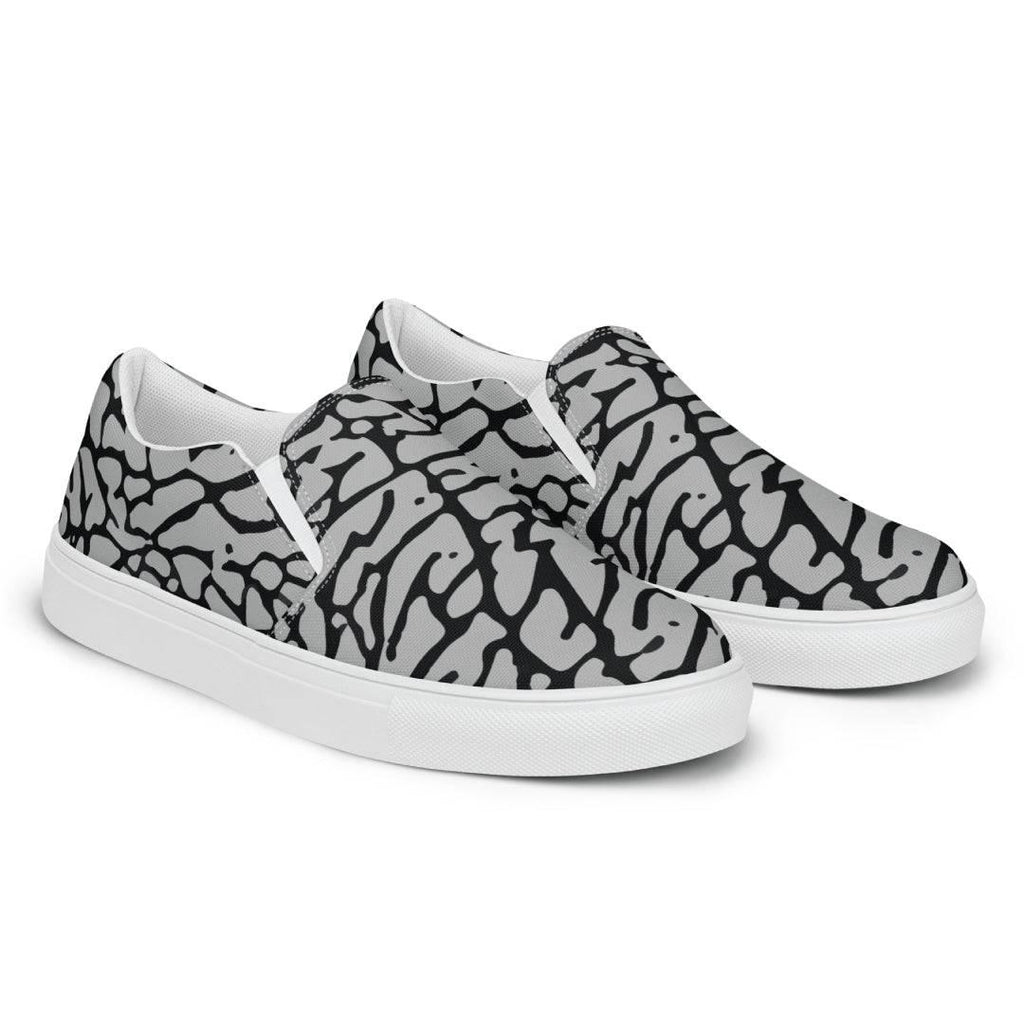 Elephant Print Canvas Shoes - Sneaker Tees to match Air Jordan Sneakers