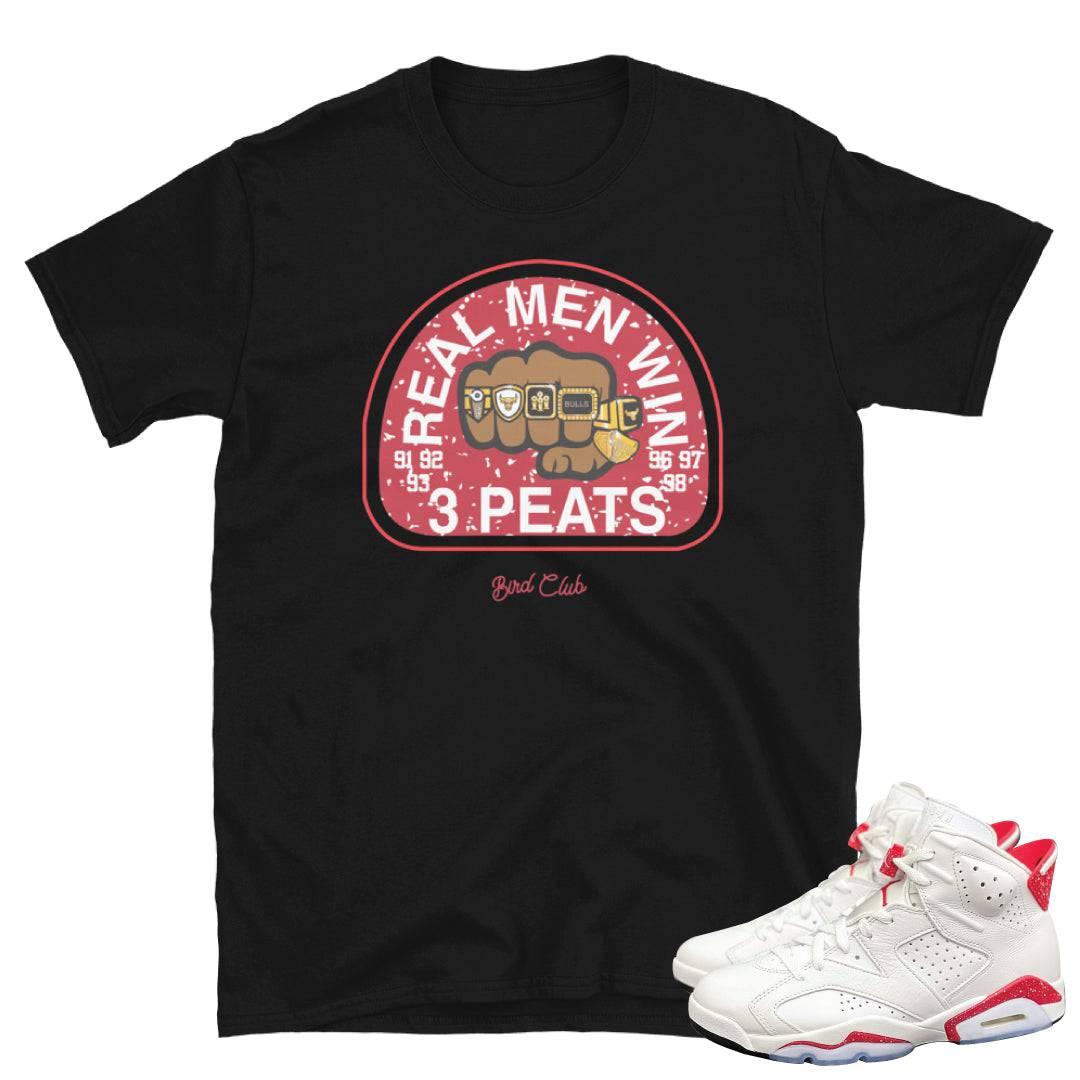 Retro 6 Red Oreo Shirt - Sneaker Tees to match Air Jordan Sneakers