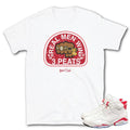 Retro 6 Red Oreo Shirt - Sneaker Tees to match Air Jordan Sneakers