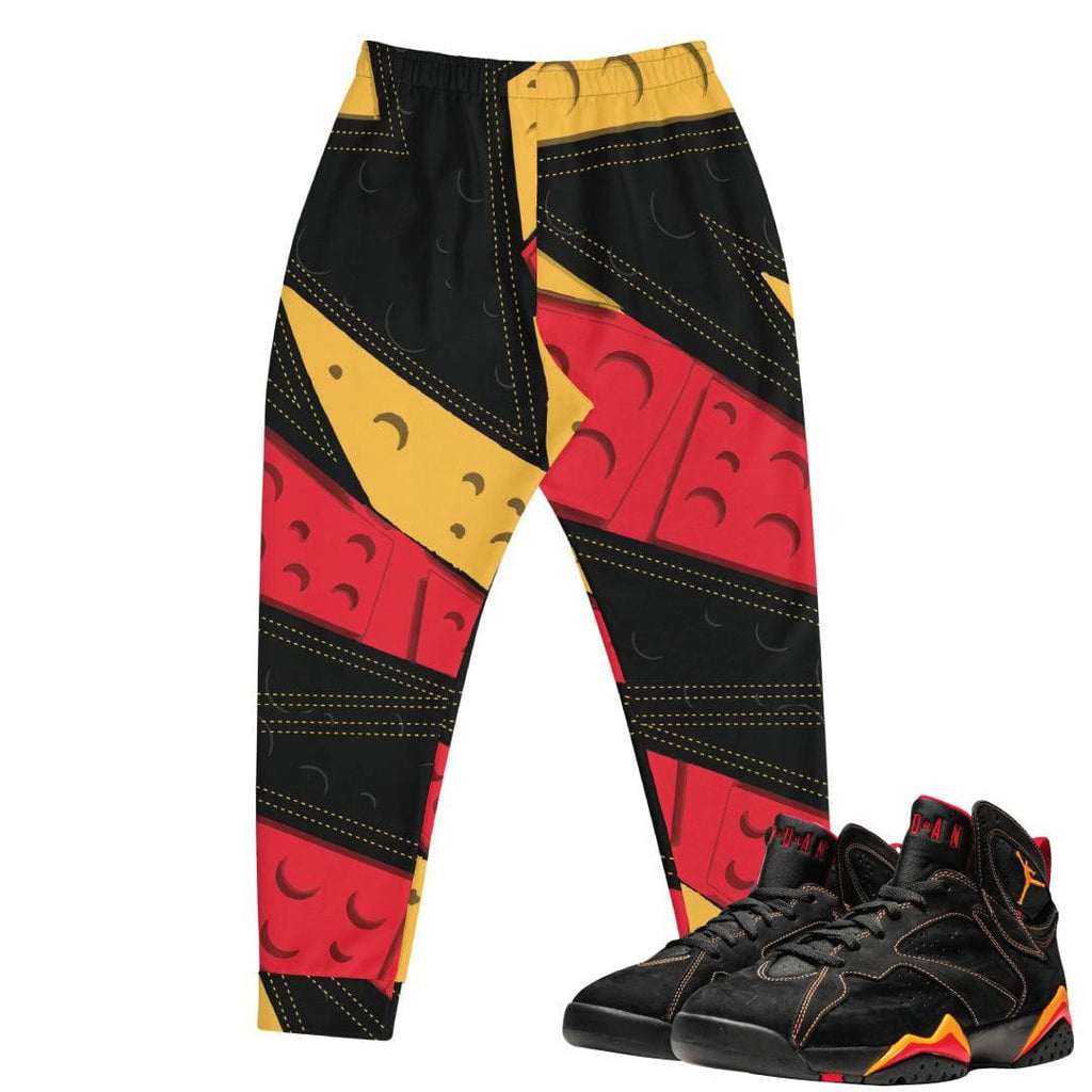 Retro 7 Citrus Joggers - Sneaker Tees to match Air Jordan Sneakers