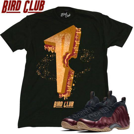 Foamposite shirt PB&J - Sneaker Tees to match Air Jordan Sneakers