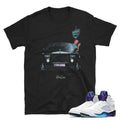 Fresh Prince of Bel Air Air Jordan 5 black shirt to match by Bird Club - Sneaker Tees to match Air Jordan Sneakers