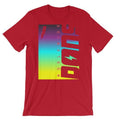 DONS Multi colored tee (RED) - Sneaker Tees to match Air Jordan Sneakers