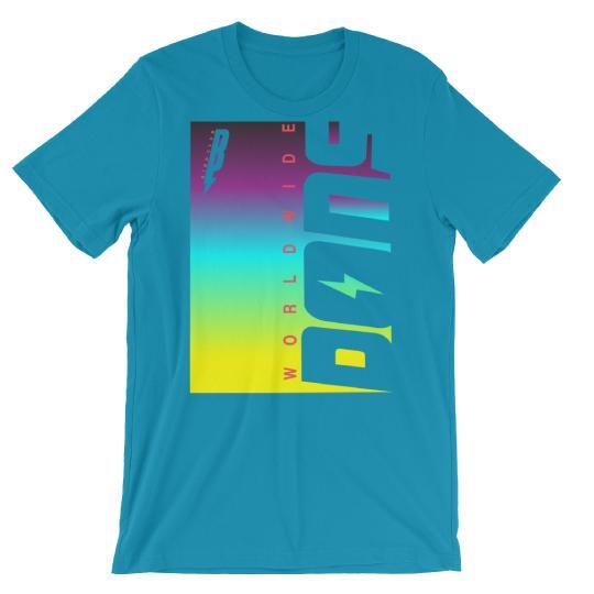 DONS Multi colored tee (TEAL) - Sneaker Tees to match Air Jordan Sneakers